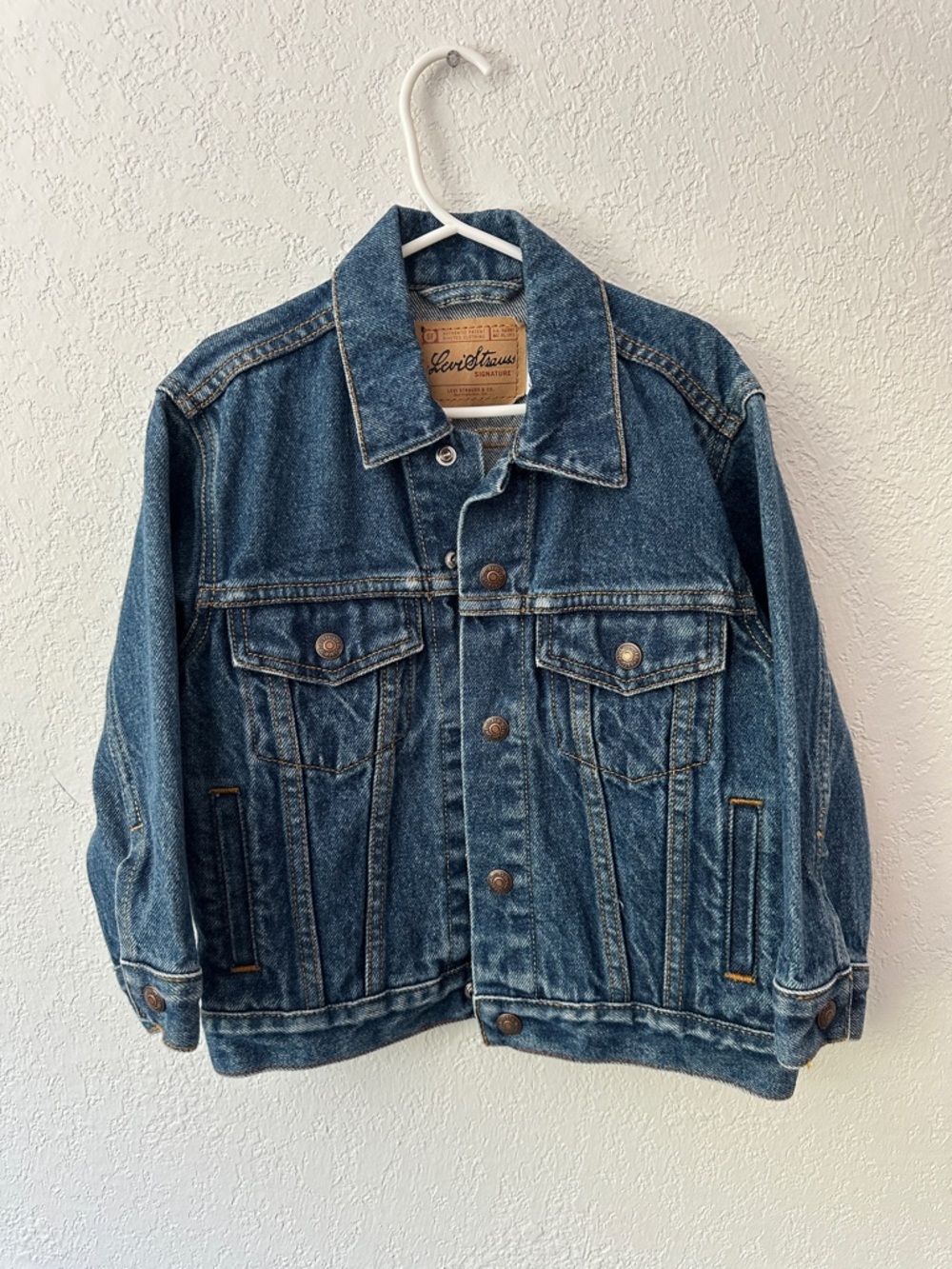 Levi's Kids Blue Denim Jean Jacket